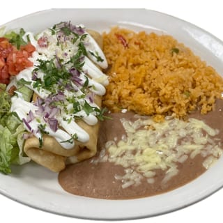 Chimichanga Lunch