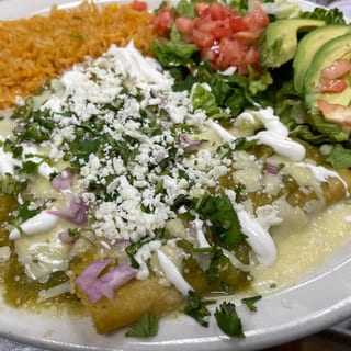 Enchiladas Verdes